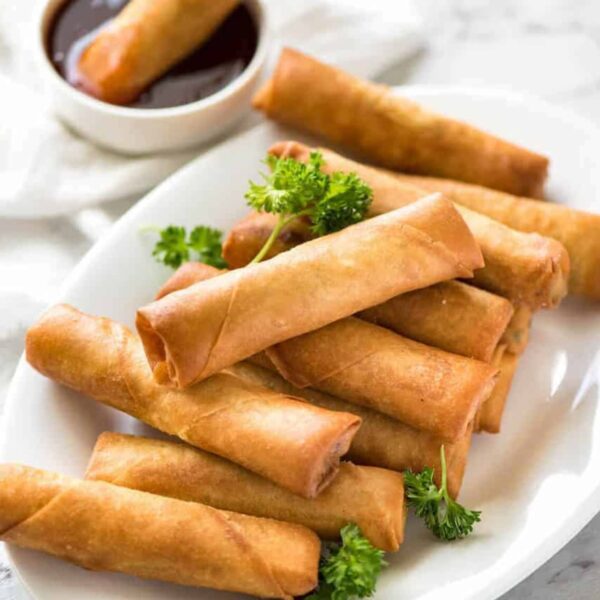 MEZBAN SPRING ROLL VEGETABLE ROLL대왕 야채 만두 춘권 튀김 간식 안주 분식,(100p)1700G,1개 - Image 3