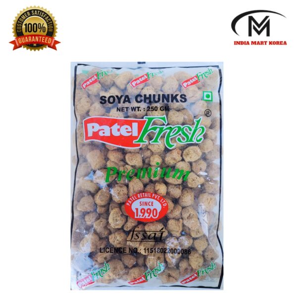 PATEL FRESH SOYA CHUNKS,소아 청크,250G,1개