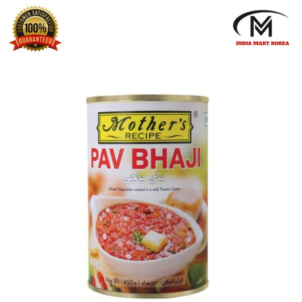 MOTHER'S RECIPE PAV BHAJI 팝브 바지 450G,1개